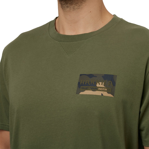 Harkila T-Shirt Core Pour Homme 1601057 - Dark Olive